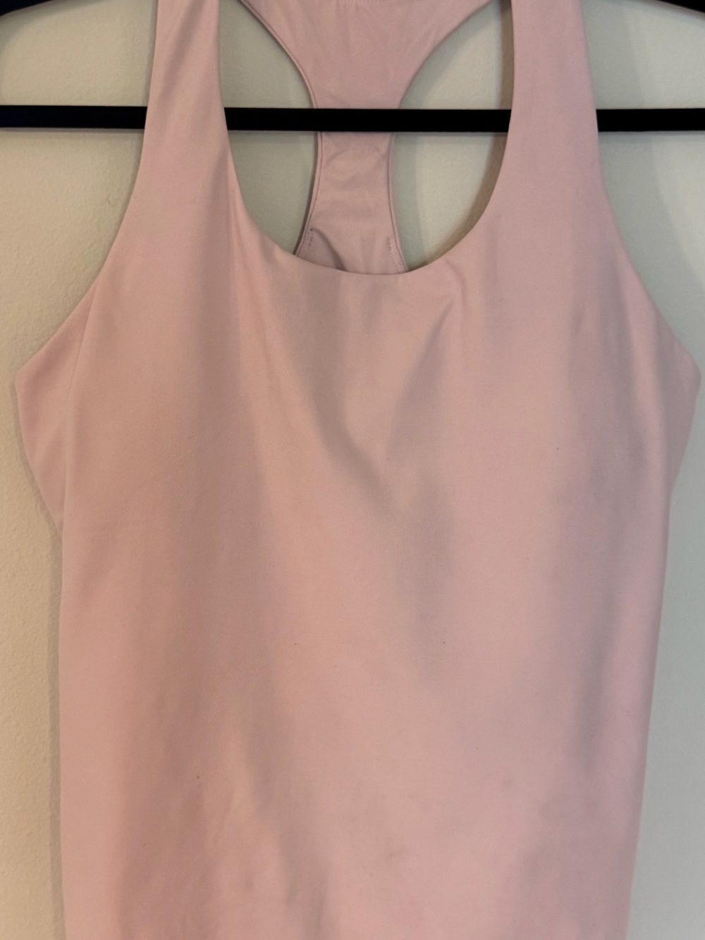 Balance Collection Women's Racerback Yoga Tank /‎ Baby Pink Sz L